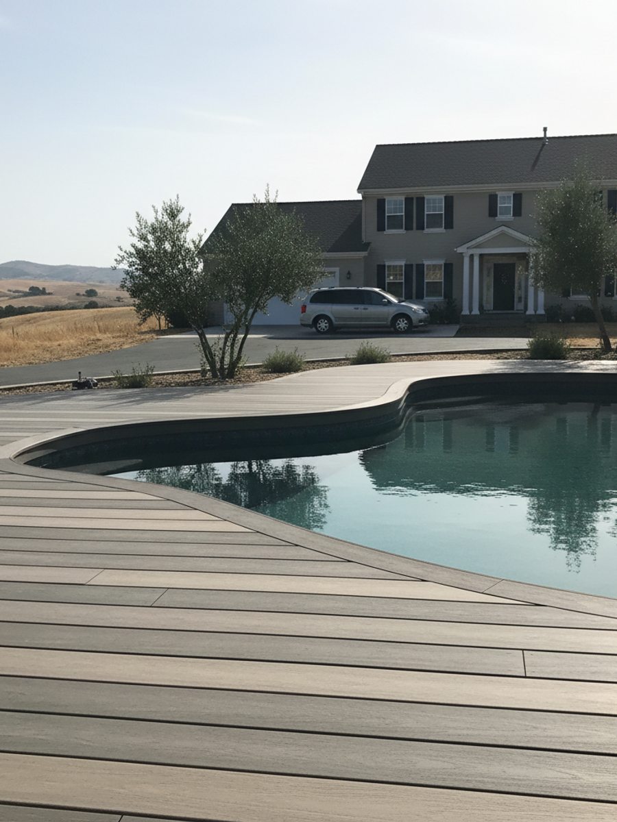 Deck Railing Installation completed by Omega Deck Company in Victorville, CA